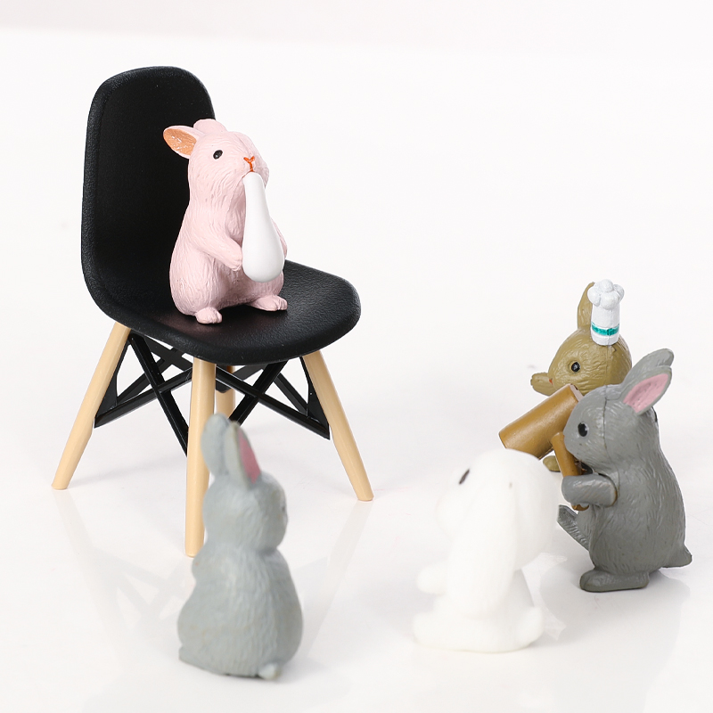 YAMADA 山田化学日本迷你逼真微型模型小装饰物系列时尚MINI椅子详情图3