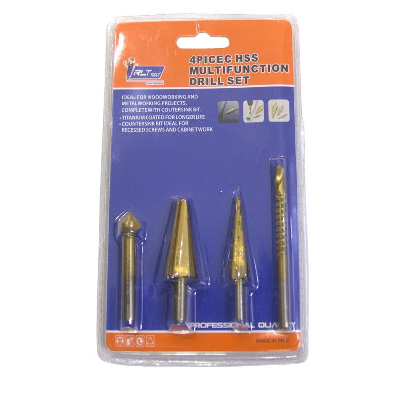锐利特工具高品质HSS DIN 338黄色金属电动工具不锈钢麻花钻