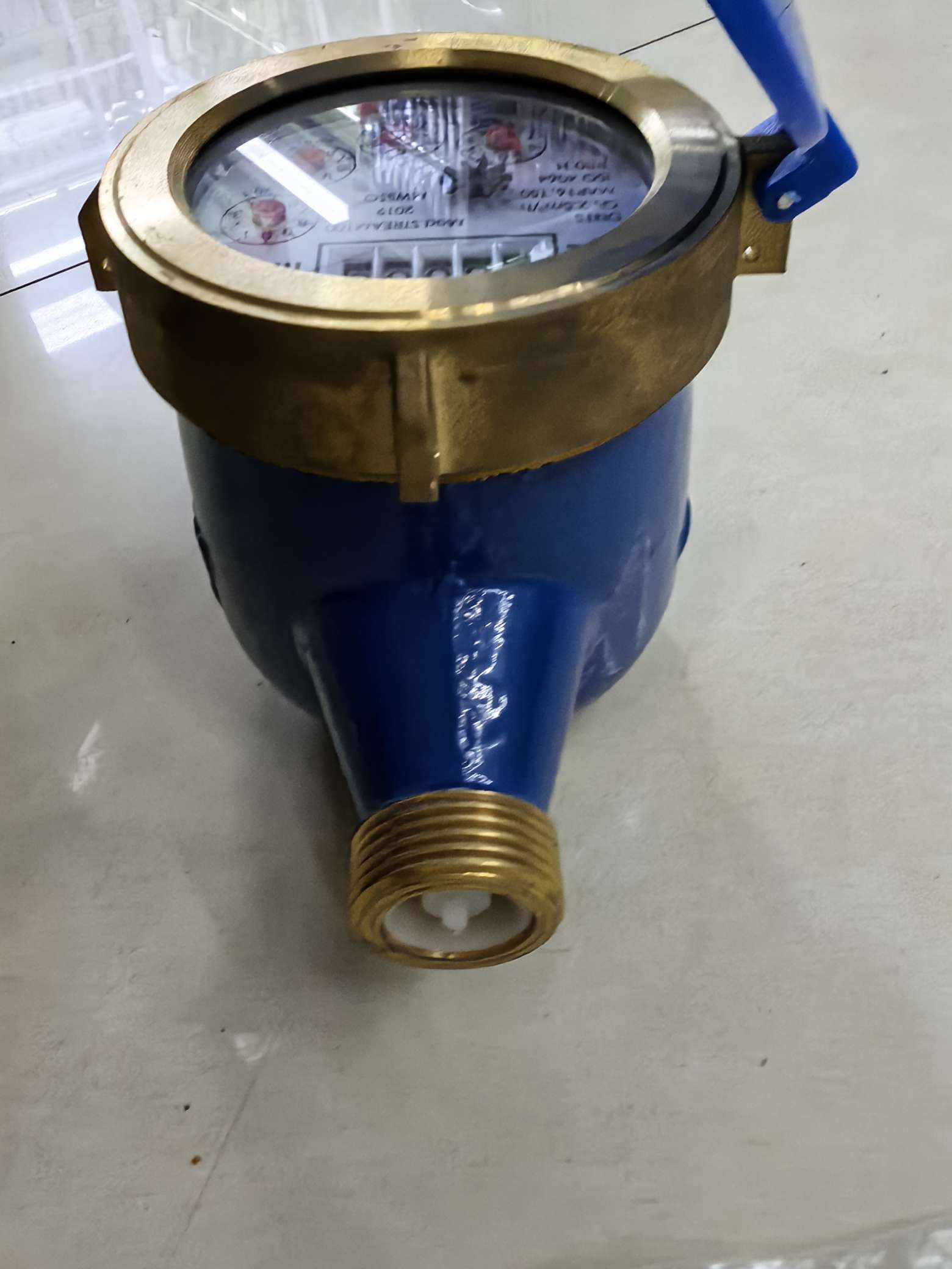 All Copper External Water Meter 15Mm Specification drawing