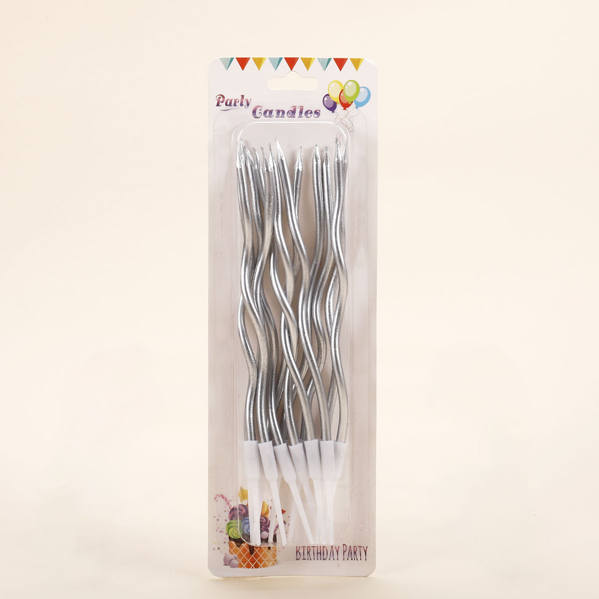 Wholesale of 12 colored electroplated curved candle suction cards from the manufacturer with large quantities and discounts. Customization is supported. Welcome to inquire Application Scenario