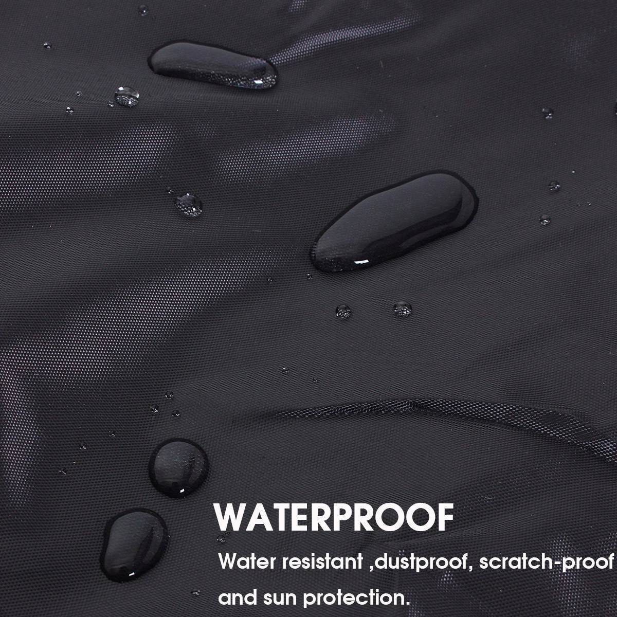 New 210D Oxford fabric waterproof boat cover, V-shaped square fishing boat cover for speedboat towing, rain and sun protection cover pic 11