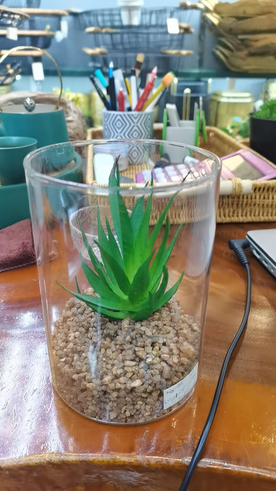 仿真植物摆件细节图