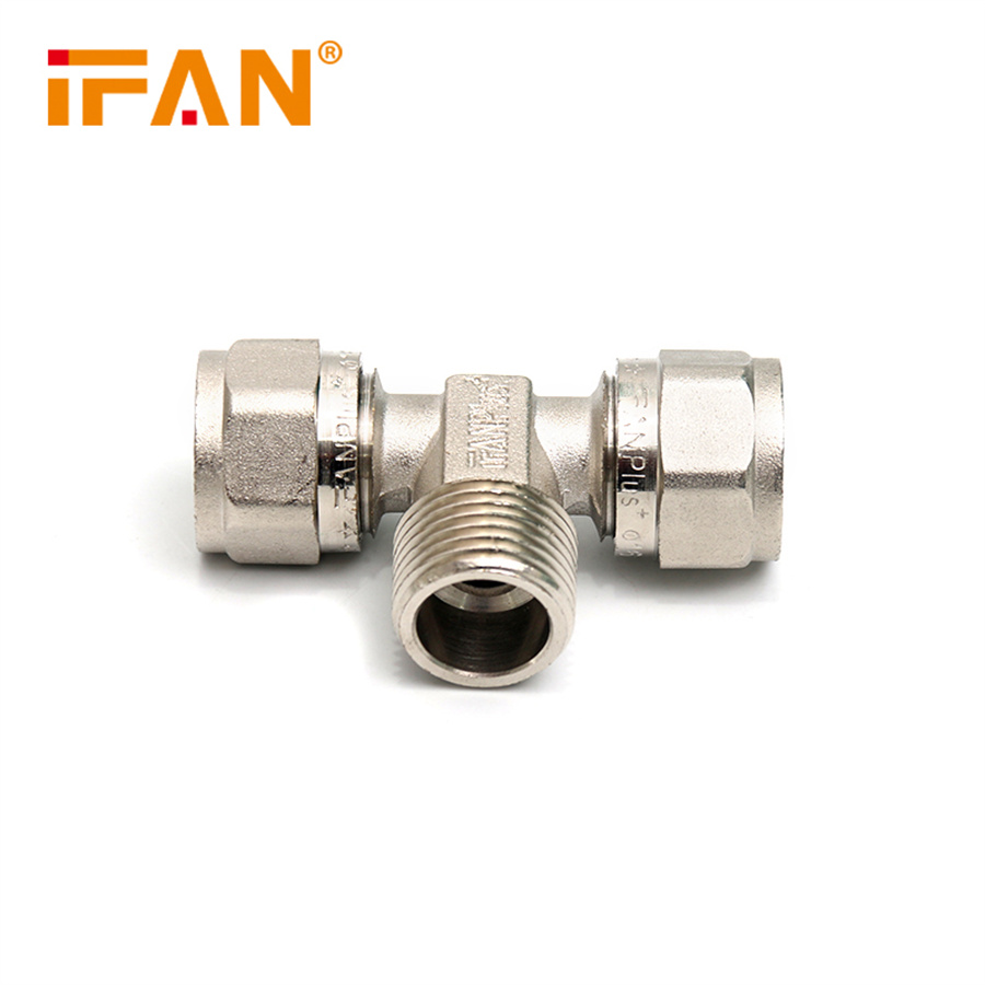 IFAN loose tee 4 points stainless steel movable outer wire tee outside outside inside tee factory direct details Picture