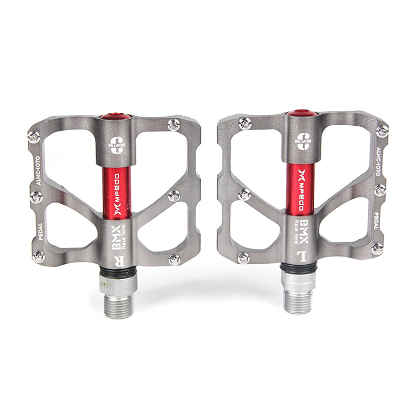 ALNC-1070 bearing footrest, aluminum alloy footrest, bicycle footrest, mountain bike with nails, anti-slip bicycle footrest Item Picture