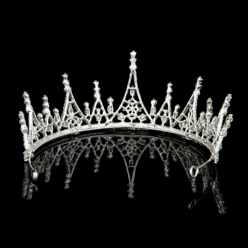 An exquisite alloy wedding bride's crown Item Picture
