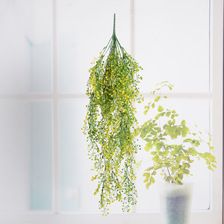荔欧金钟柳壁挂仿真植物墙面装饰吊篮兰花藤条塑料假花绿植