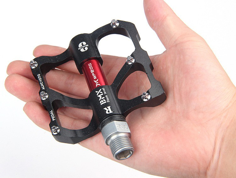 ALNC-1070 bearing footrest, aluminum alloy footrest, bicycle footrest, mountain bike with nails, anti-slip bicycle footrest pic 17