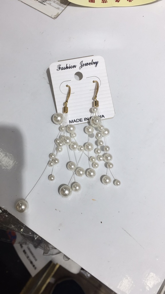 Long Running Beard Earrings