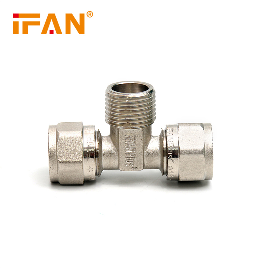 IFAN loose tee 4 points stainless steel movable outer wire tee outside outside inside tee factory direct full figure