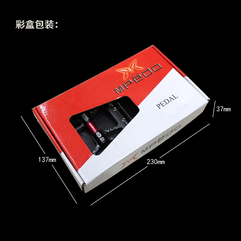 ALNC-1070 bearing footrest, aluminum alloy footrest, bicycle footrest, mountain bike with nails, anti-slip bicycle footrest pic 19