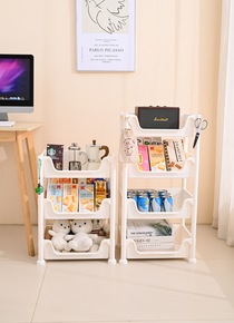 Home simple bookshelf floor bedside book shelf multi-layer story-book storage shelf multi-functional study bookcase