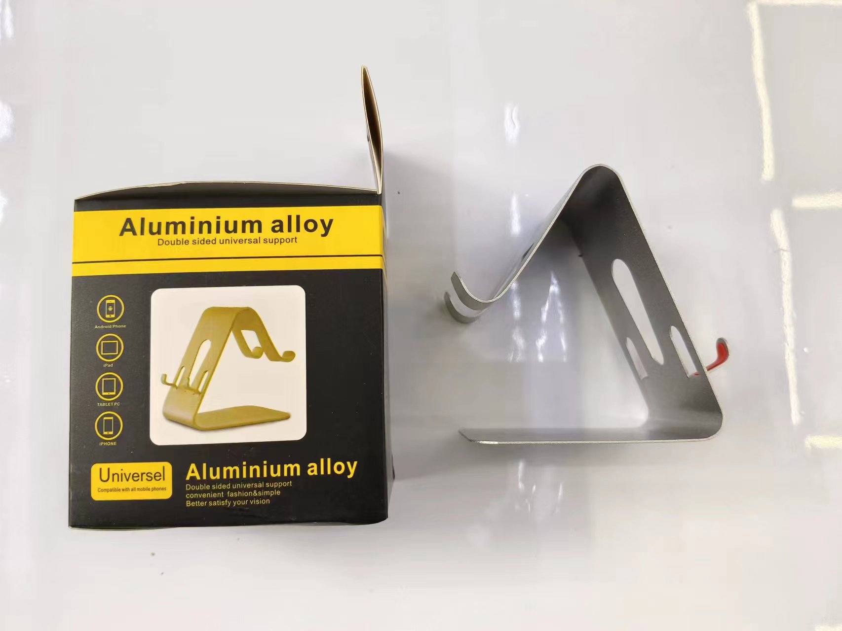 All-metal silicone pad phone holder details Picture