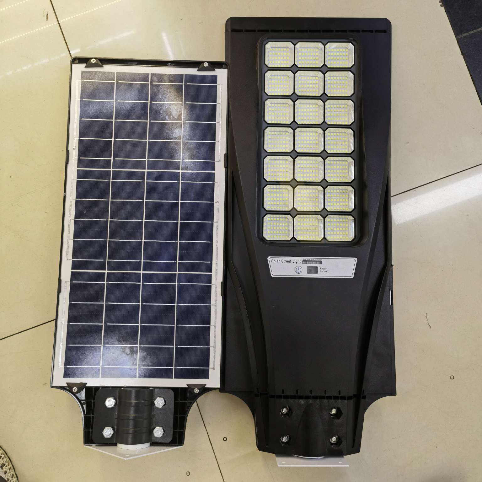 Solar Integrated Street Light Space Model details Picture