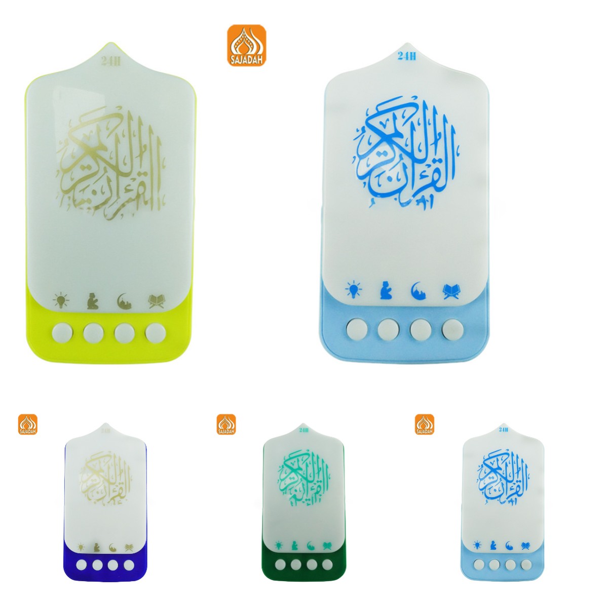ZK90B cross-border Southeast Asia LED plug wall night light player Zikir all mode players selling in the Middle East region thumbnail