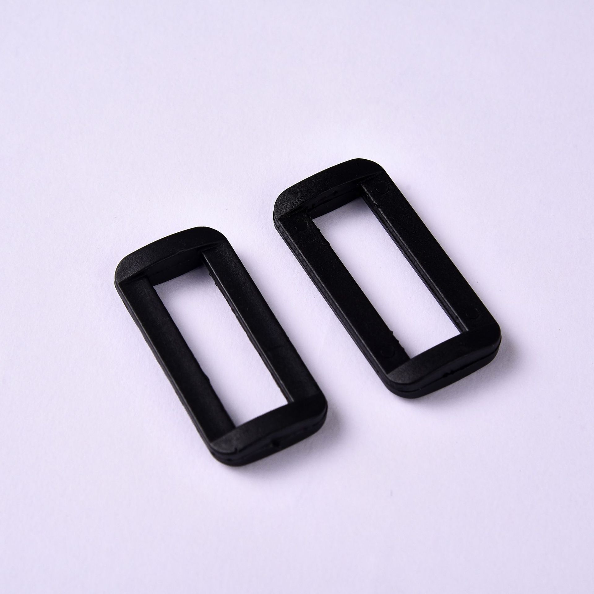 Weissing Button Manufacturers Direct Marketing Bra Buckle Plastic Underwear 089 Word Adjustment Buckle Accessories Black And White Transparent Shoulder Strap Adjustment Buckle White 1.5Cm