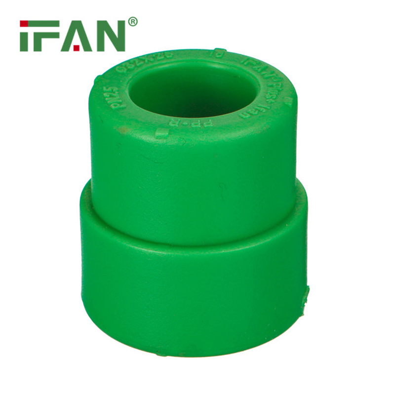 IFAN 批发 PPR水管配件 热熔管件 绿色四分20六分25 弯头 直接 三通详情图4