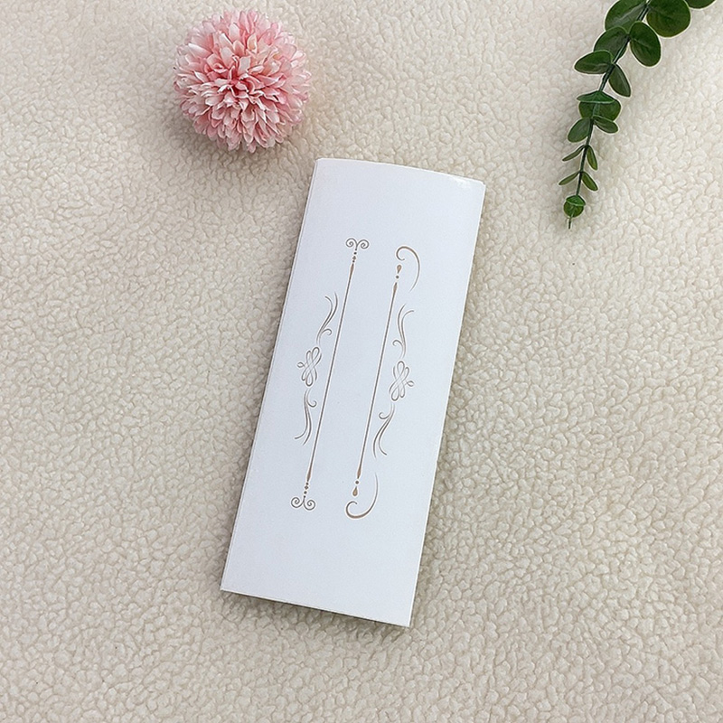 Factory direct sales of exquisite gilded, embossed three-dimensional flower, butterfly, heart-shaped long wedding invitations, thank-you invitation letters, greeting cards and invitations, exclusively for foreign trade Item Picture