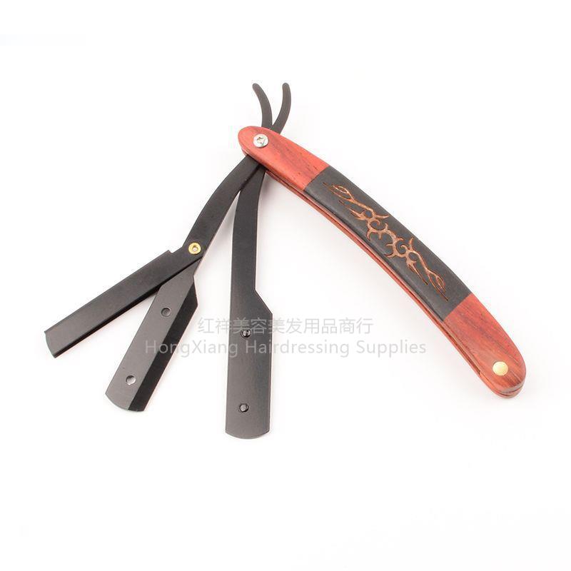 Old-fashioned manual scraper Razor razor razor barber blade Shaving face, eyebrow and hair holder hair shaving razor
