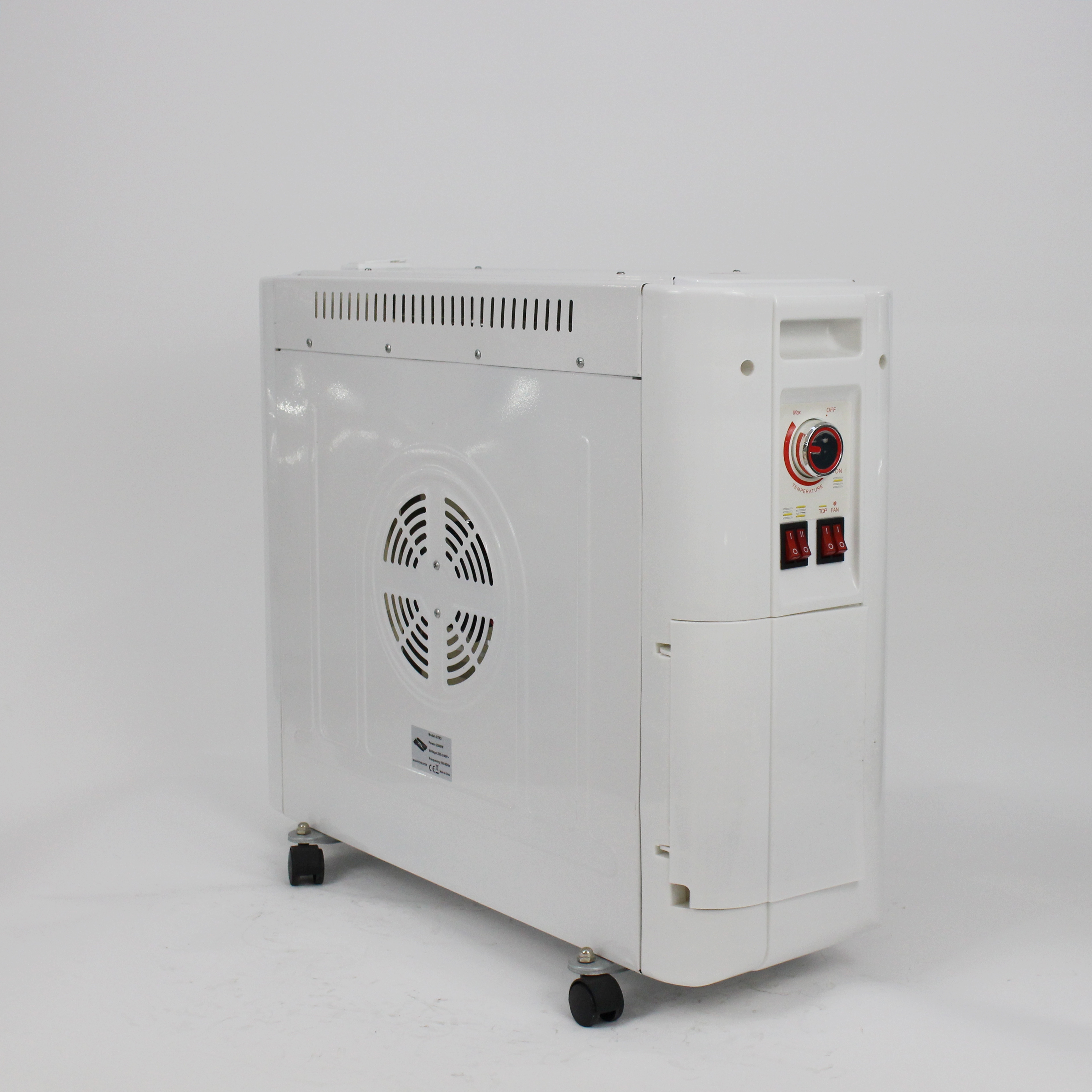 外贸石英管取暖器家用电暖气立式速热大功率取暖器冬季带轮可移动详情图4