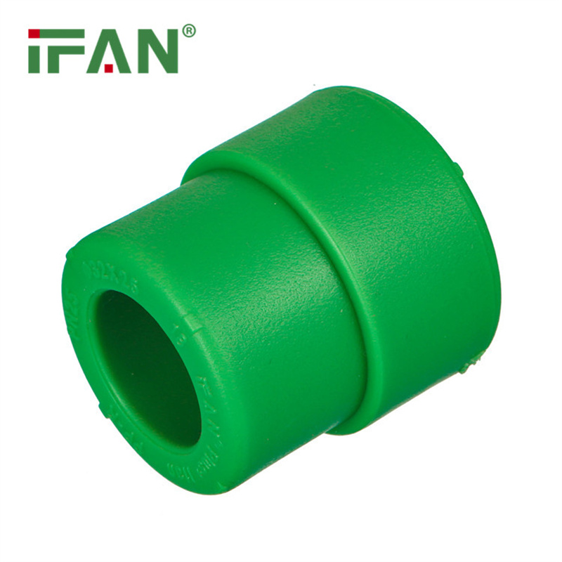 Ifan Wholesale Ppr Water Pipe Fittings Hot Melt Pipe Fittings Green Quarter 20 Six Quarter 25 Elbow Direct Tee Item Picture