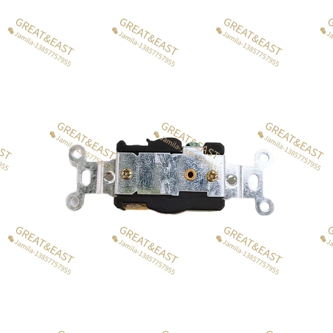 American-style flat three-hole wall switch panel socket Application Scenario