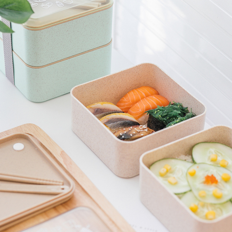 便当盒/饭盒/儿童饭盒白底实物图