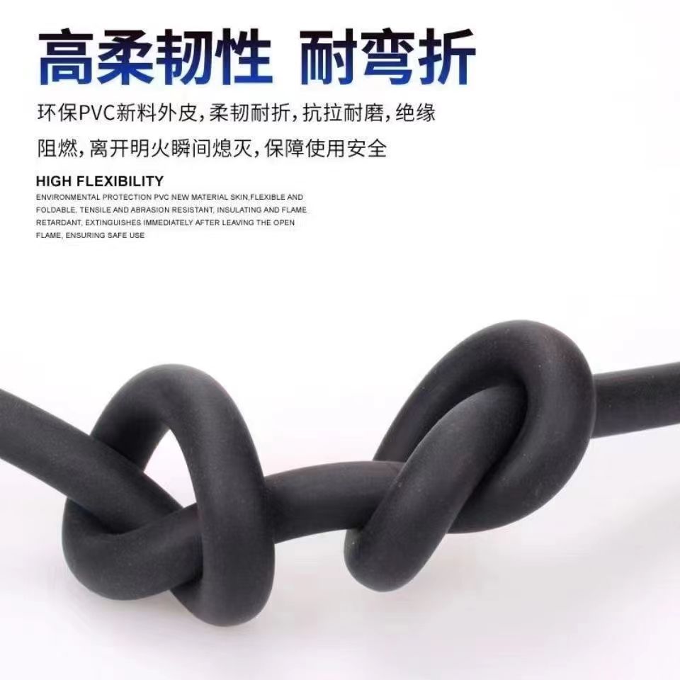 Pure copper national standard flexible wire, outdoor waterproof extension wire, household sheathed wire Specification image