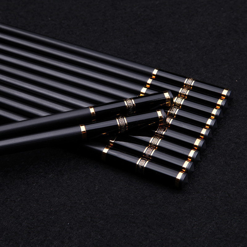 德国合金筷子日式家庭高档筷子防滑防霉家用高端轻奢套装网红快子图