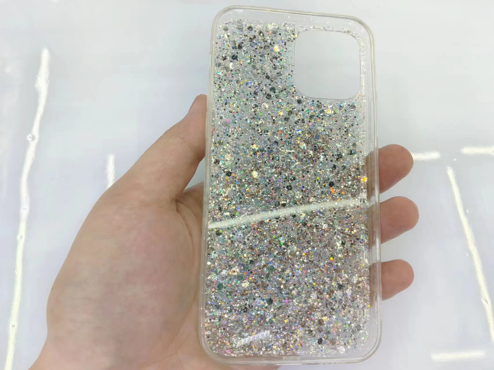 Glitter Drops Glue Mobile Phone Case Glitter Drops Glue Mobile Phone Case Glitter Drops Glue Mobile Phone Case Item Picture