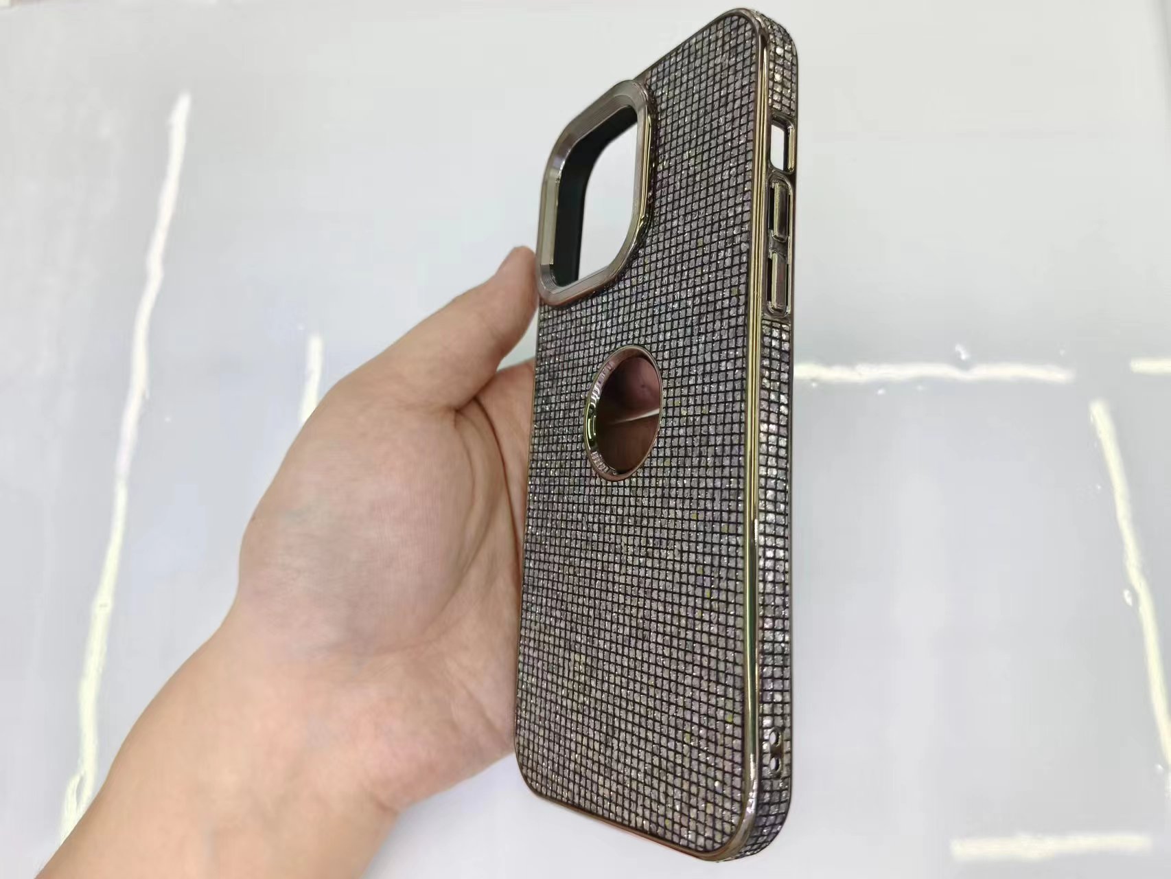 CD纹镶钻手机壳CD纹镶钻手机壳CD纹镶钻手机壳详情3