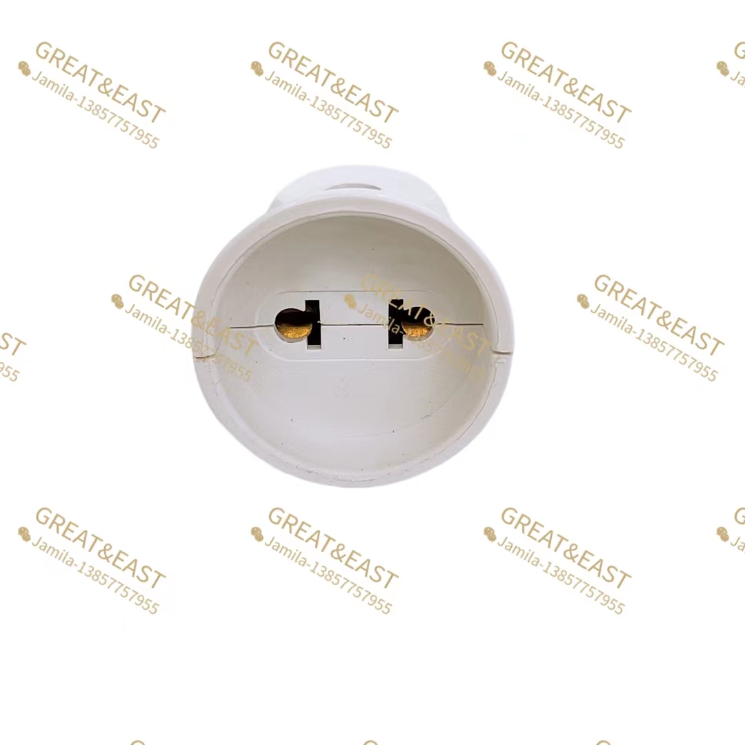 White multi-functional wiring socket with 2 holes details Picture