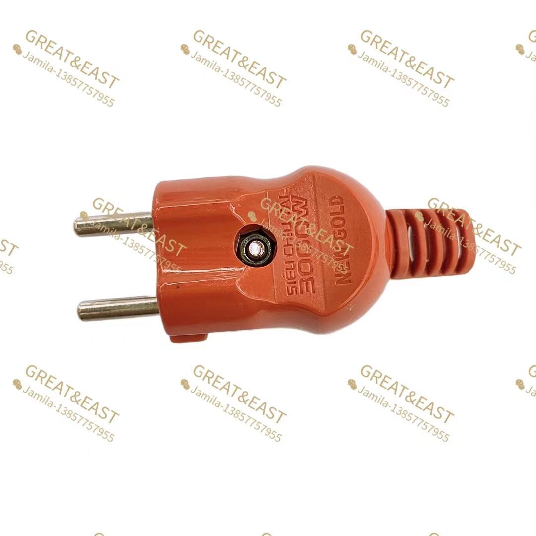 European-style plugs for electrical products, European-style wiring, orange plugs Specification image