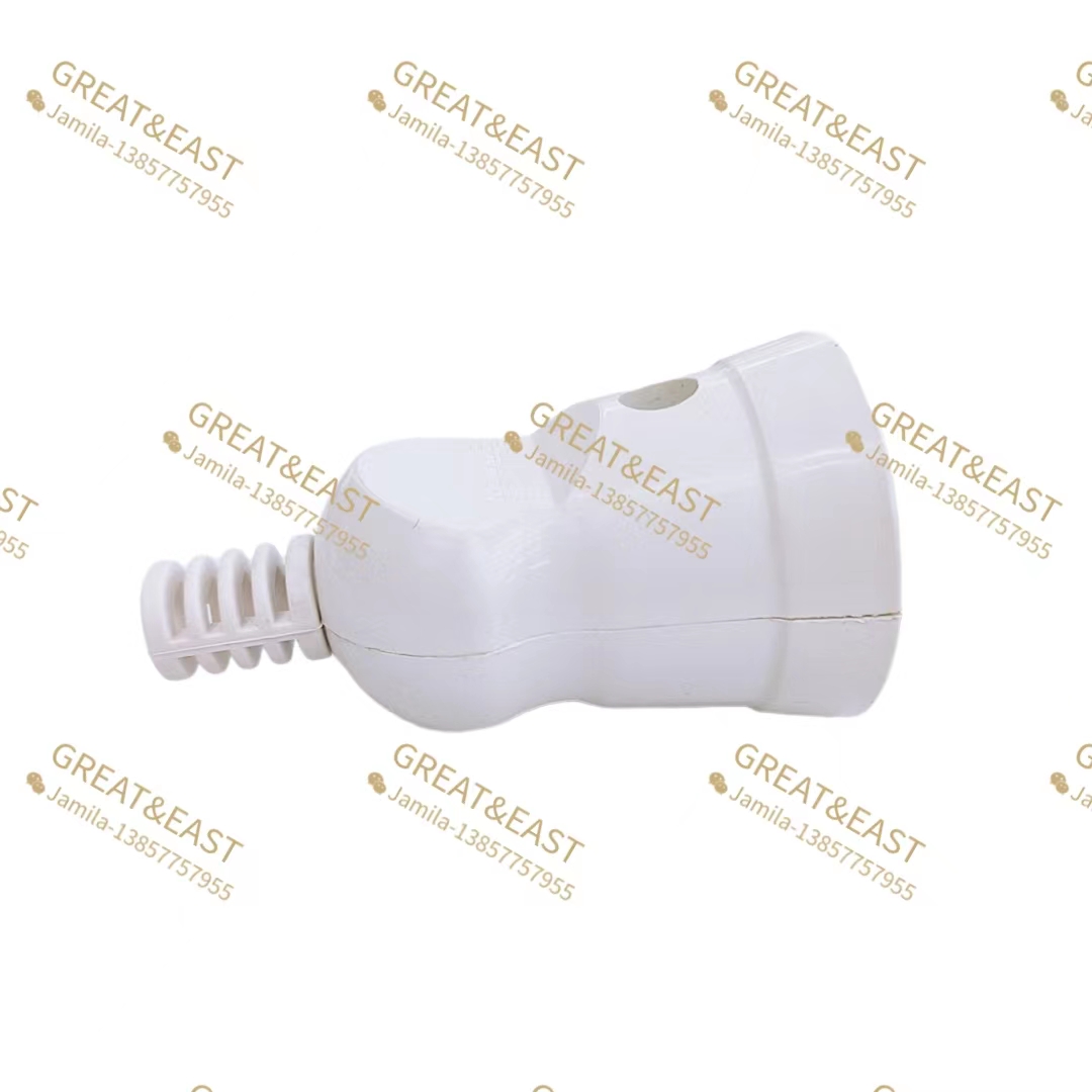 White multi-functional wiring socket with 2 holes Item Picture