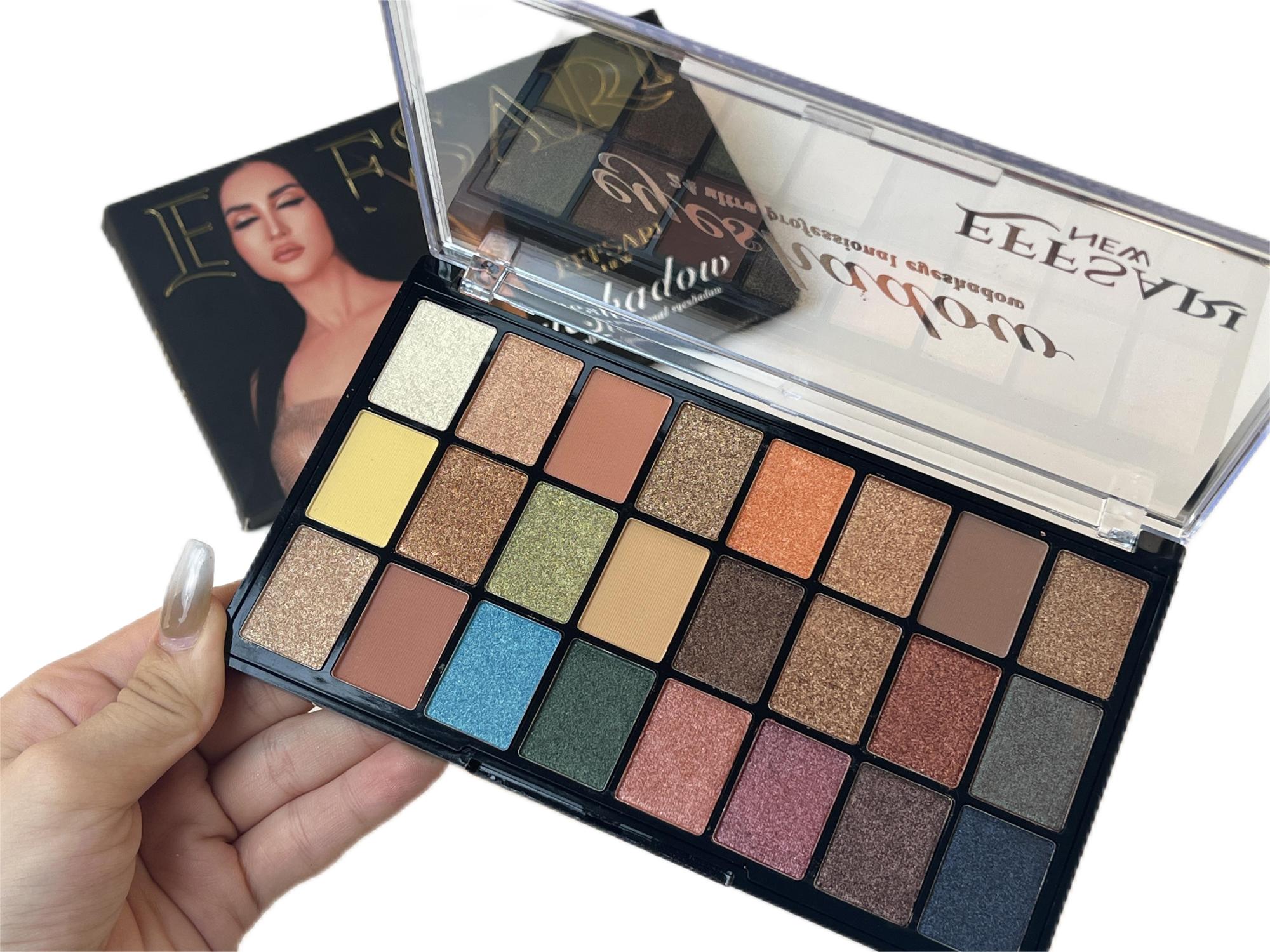 24 Color Eyeshadow New Launch! Value To Enjoy, Full Color, Lasting Not Decolorization, Flash Sale, Do Not Buy You Will Regret! Specification drawing