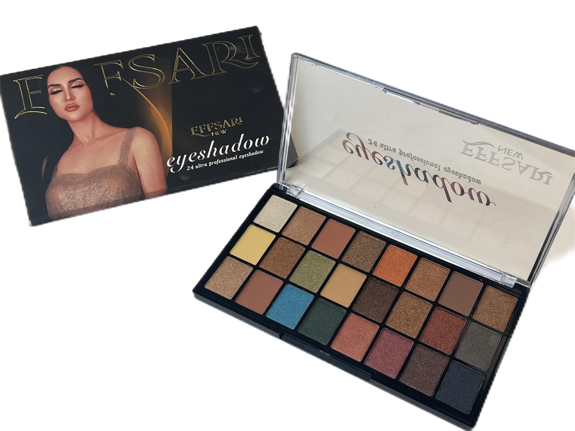 24 Color Eyeshadow New Launch! Value To Enjoy, Full Color, Lasting Not Decolorization, Flash Sale, Do Not Buy You Will Regret! Application Scenario