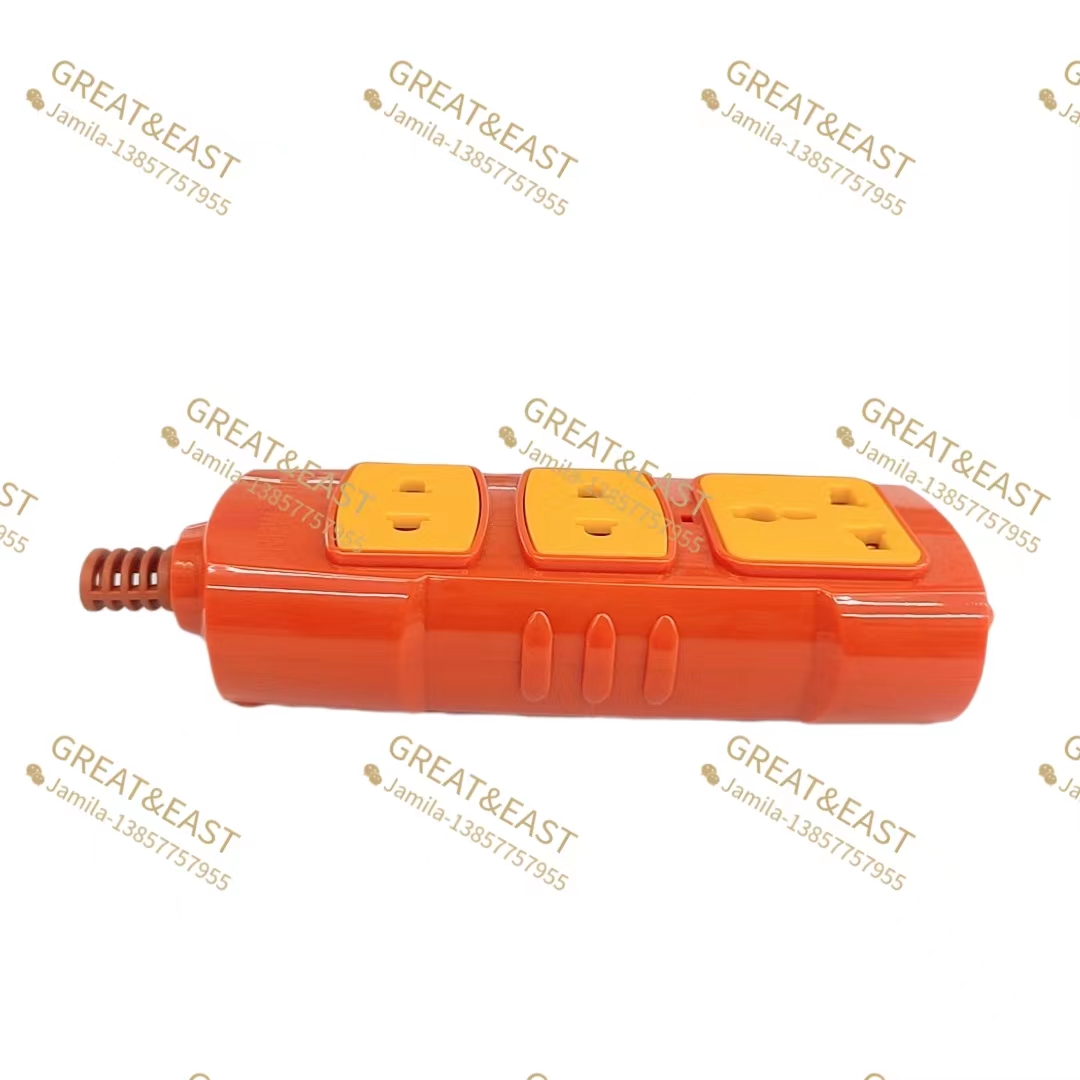 Electrical product Italian power strip 7-hole wiring power strip Extension socket details Picture