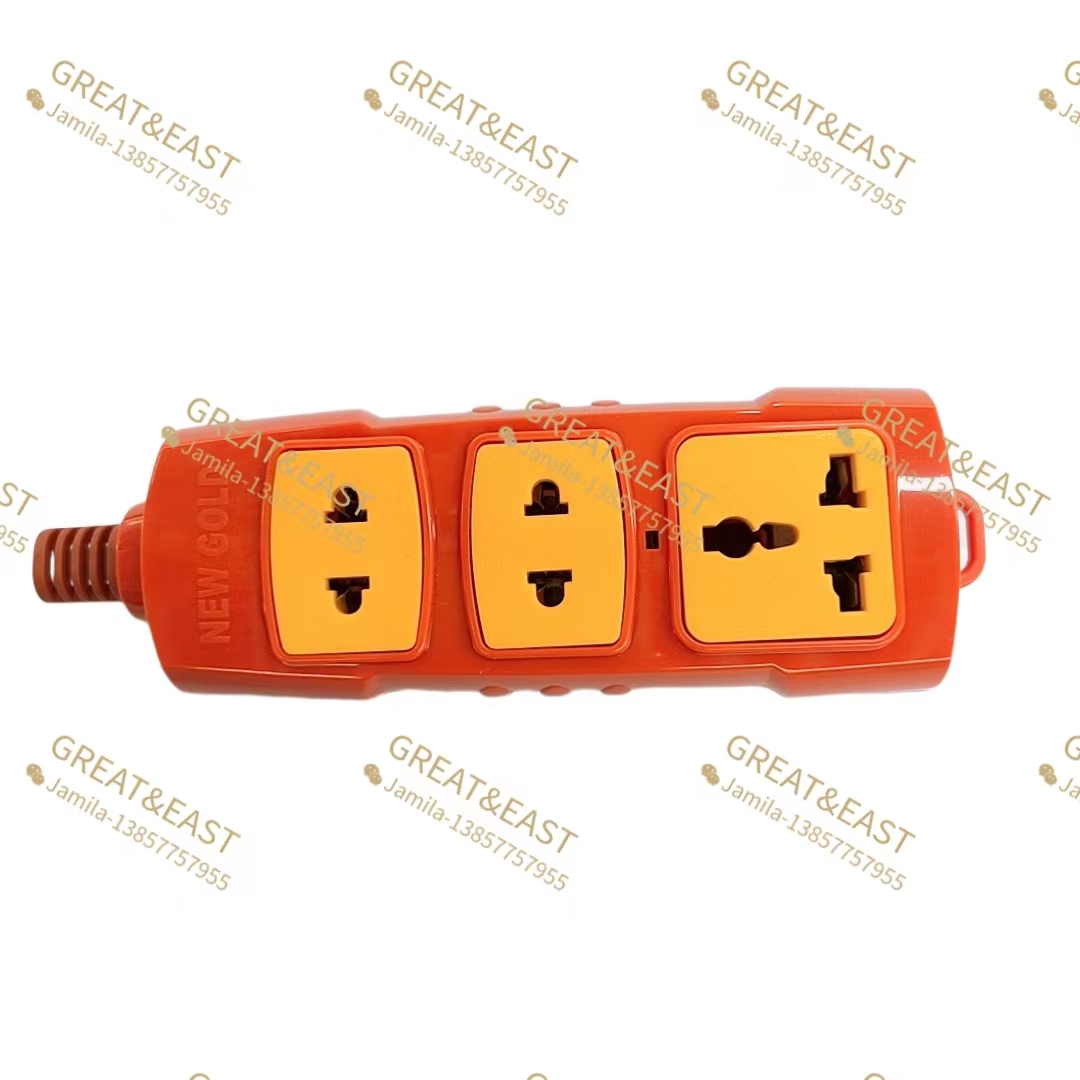 电工产品意式插排7孔接线插排Extension socket图