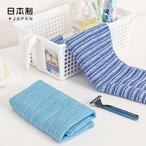 YOKOZUNA 日本原装进口澡巾男士洗浴巾浴室家用搓澡巾柔软型澡巾