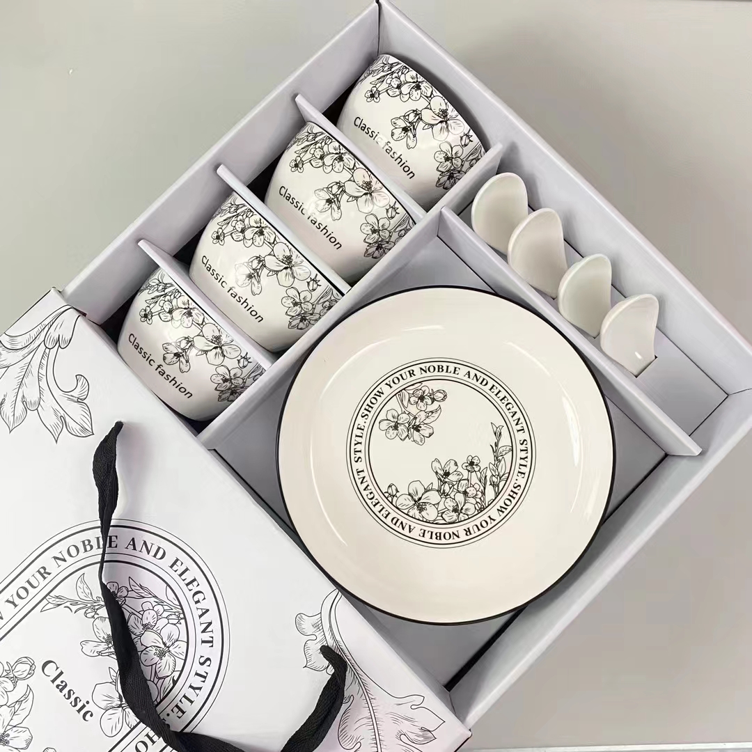 餐具日式餐具礼品陶瓷碗礼品碗餐具套装日式碗杯子陶瓷杯礼品杯定制水杯龙年礼品详情30