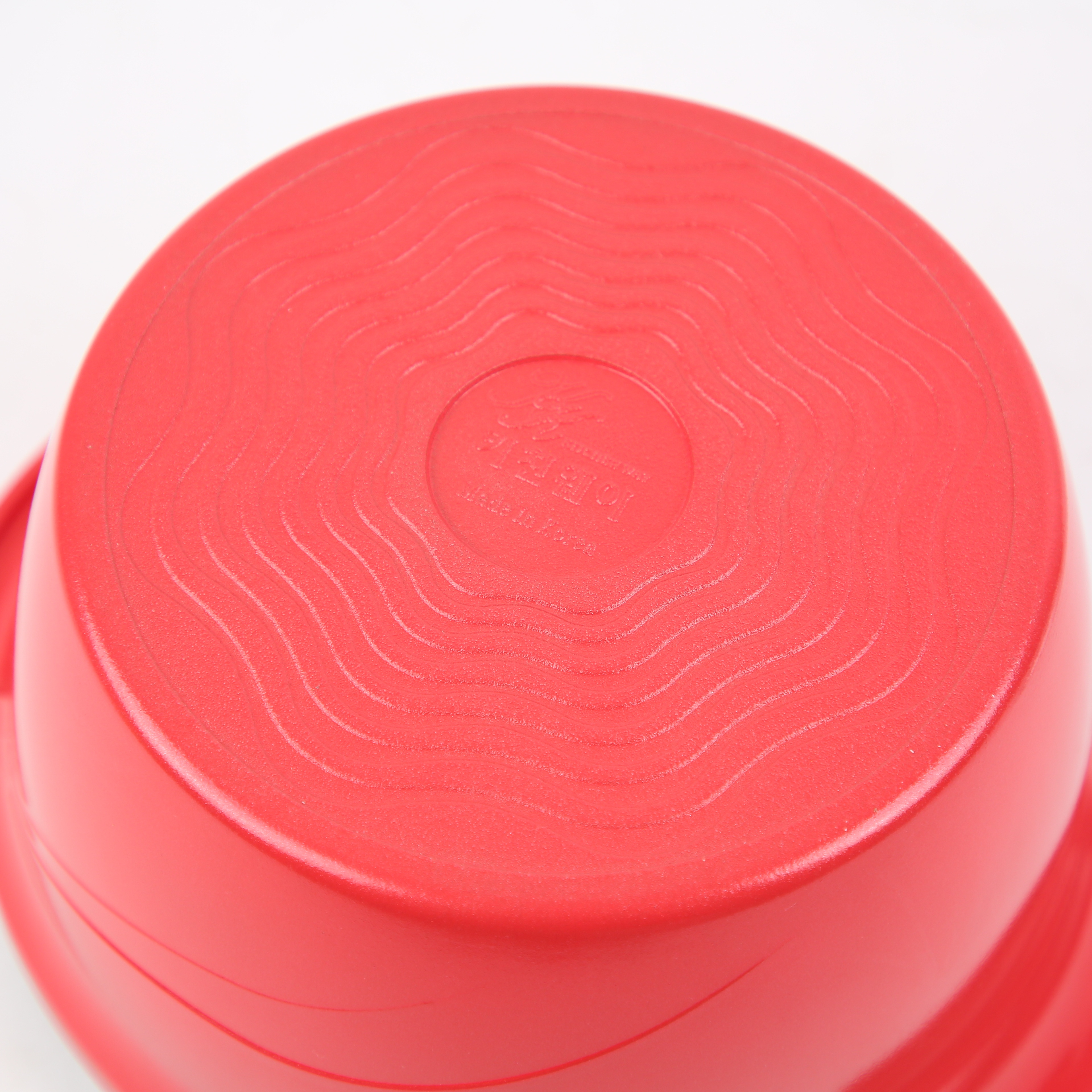 Kitchen Code: Korean original imported red universal glass lid double-handled soup pot, 20cm Item Picture