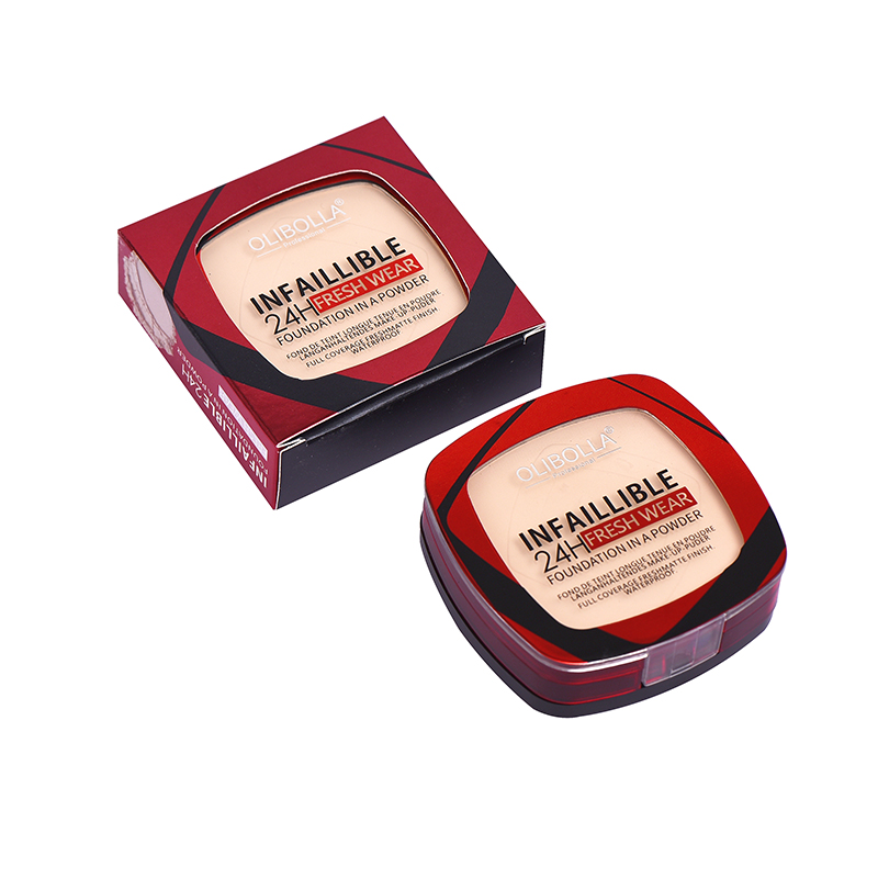 LA-P057 OLIBOLLA double-layer powder compact details Picture