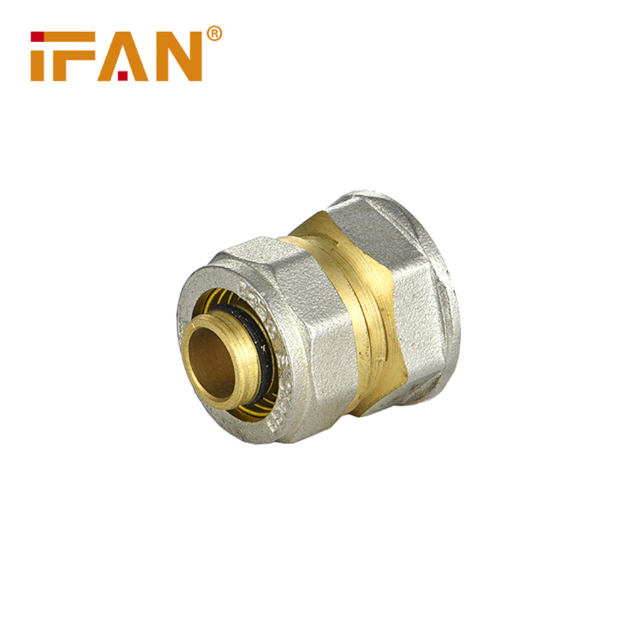 IFAN venta directa de fábrica de alta calidad brass valve card sleeving fitting S16×1/2"F igual diámetro aluminio plástico directo Specification image