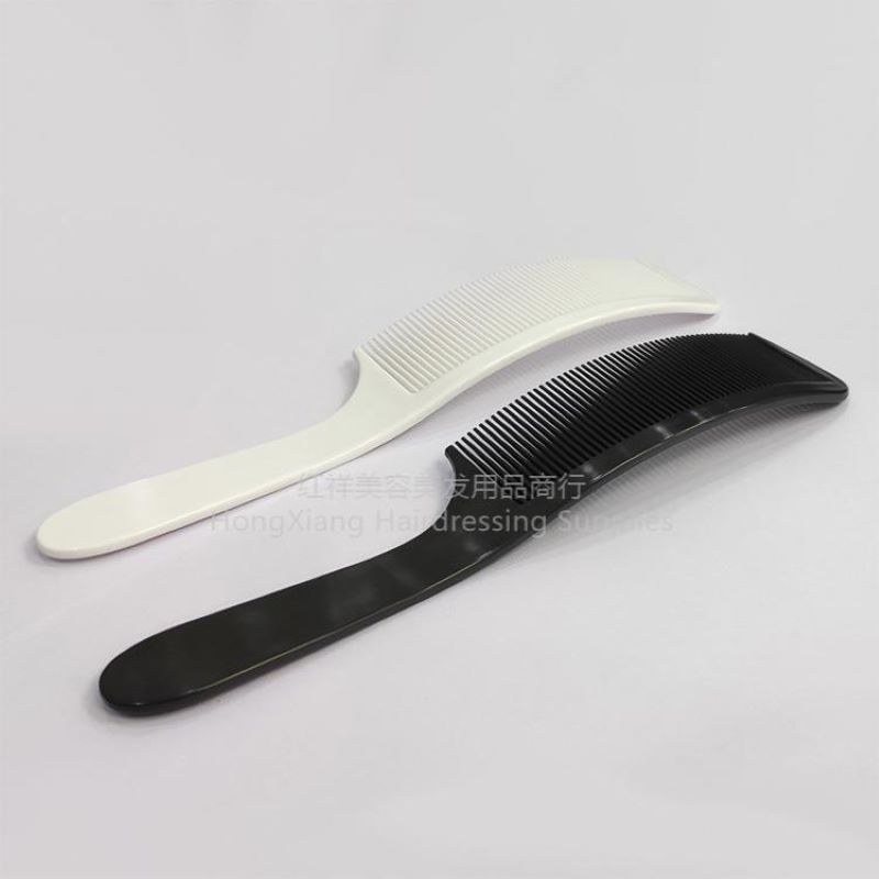 Men's S-comb Hair clipper Clipper Curved comb Round head flat comb curved salon Flat hair grooming comb stylist