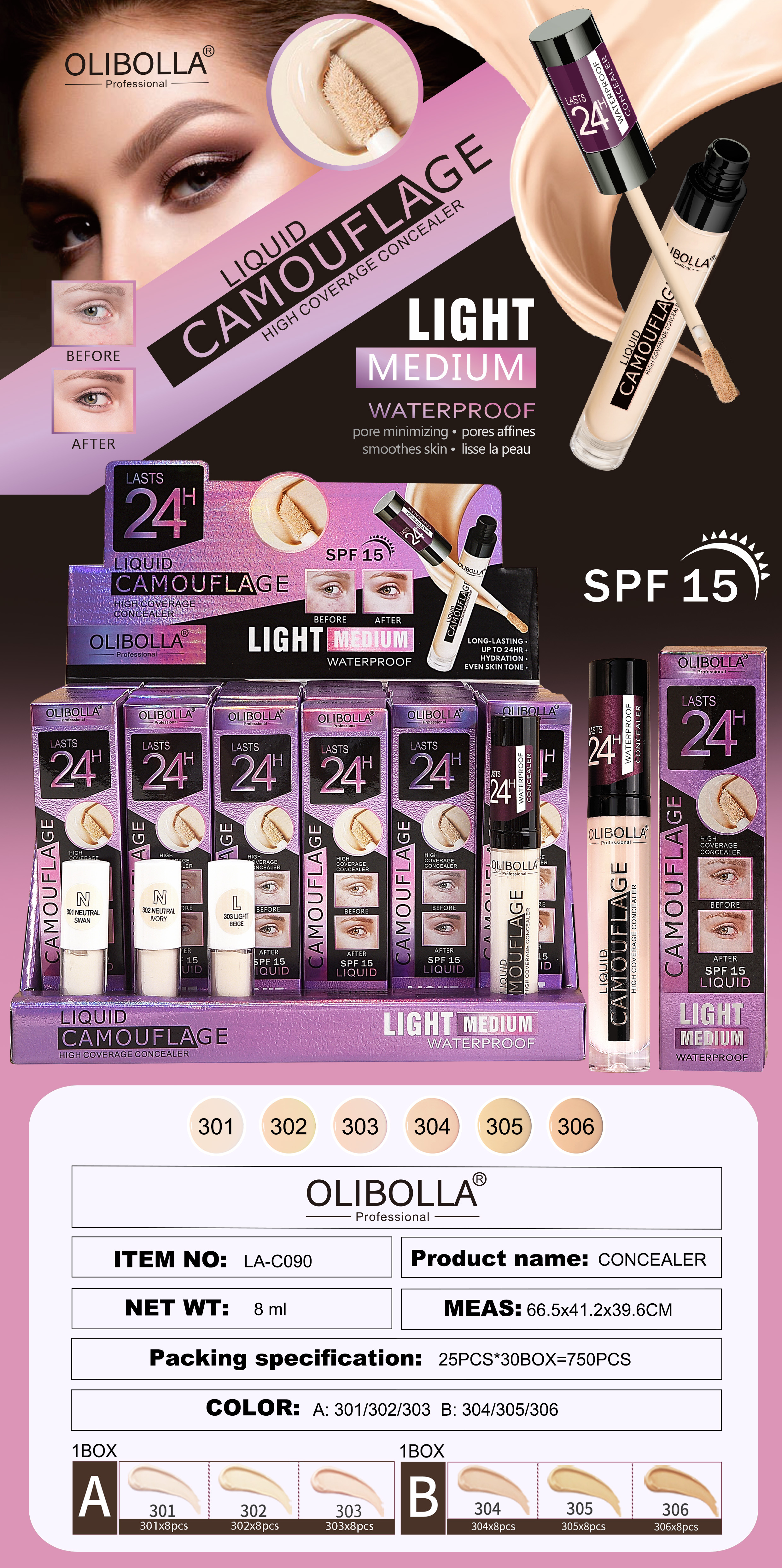 LA-C090 concealer Item Picture