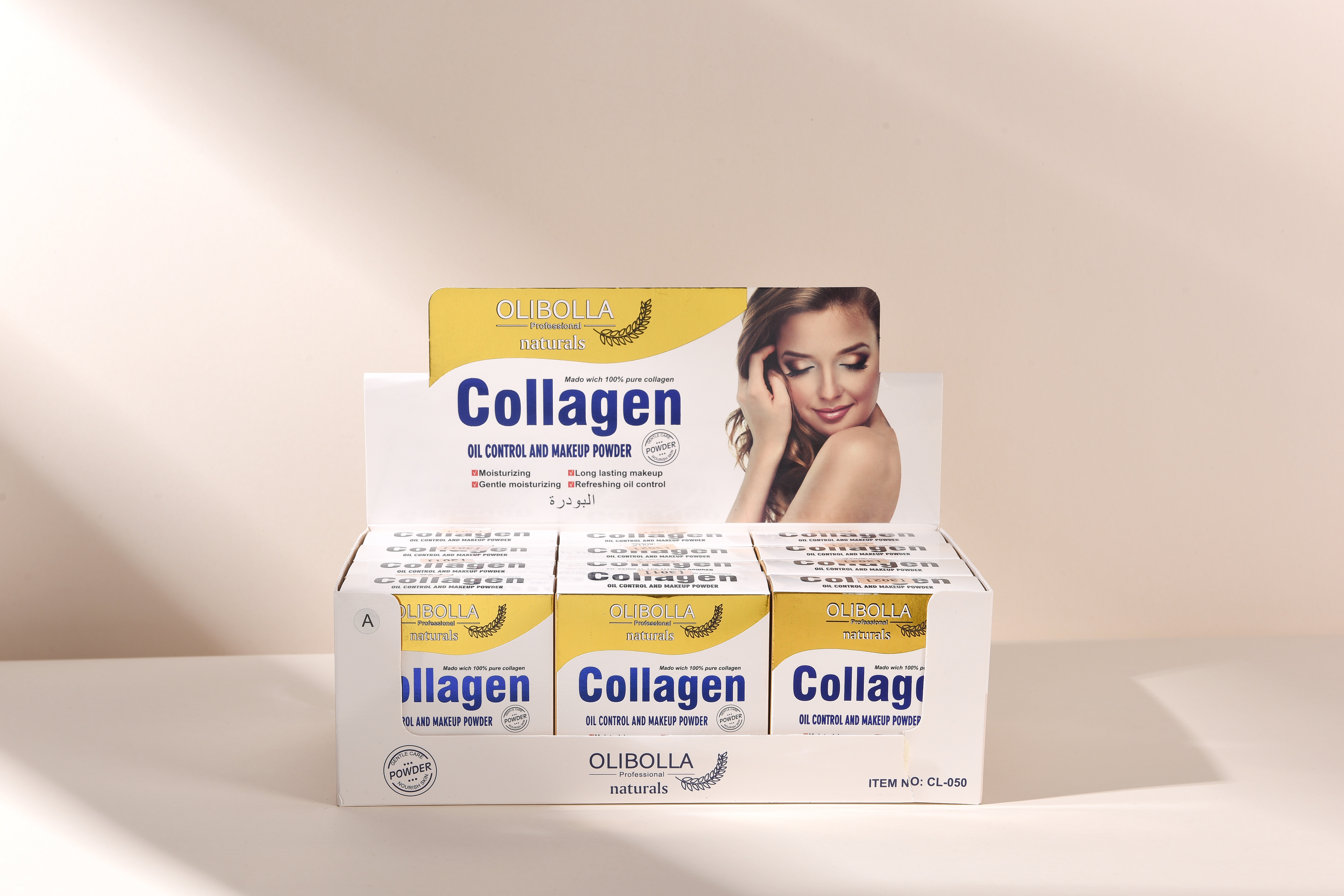 CL-050 OLIBOLLA double-layer Powder compact Application Scenario