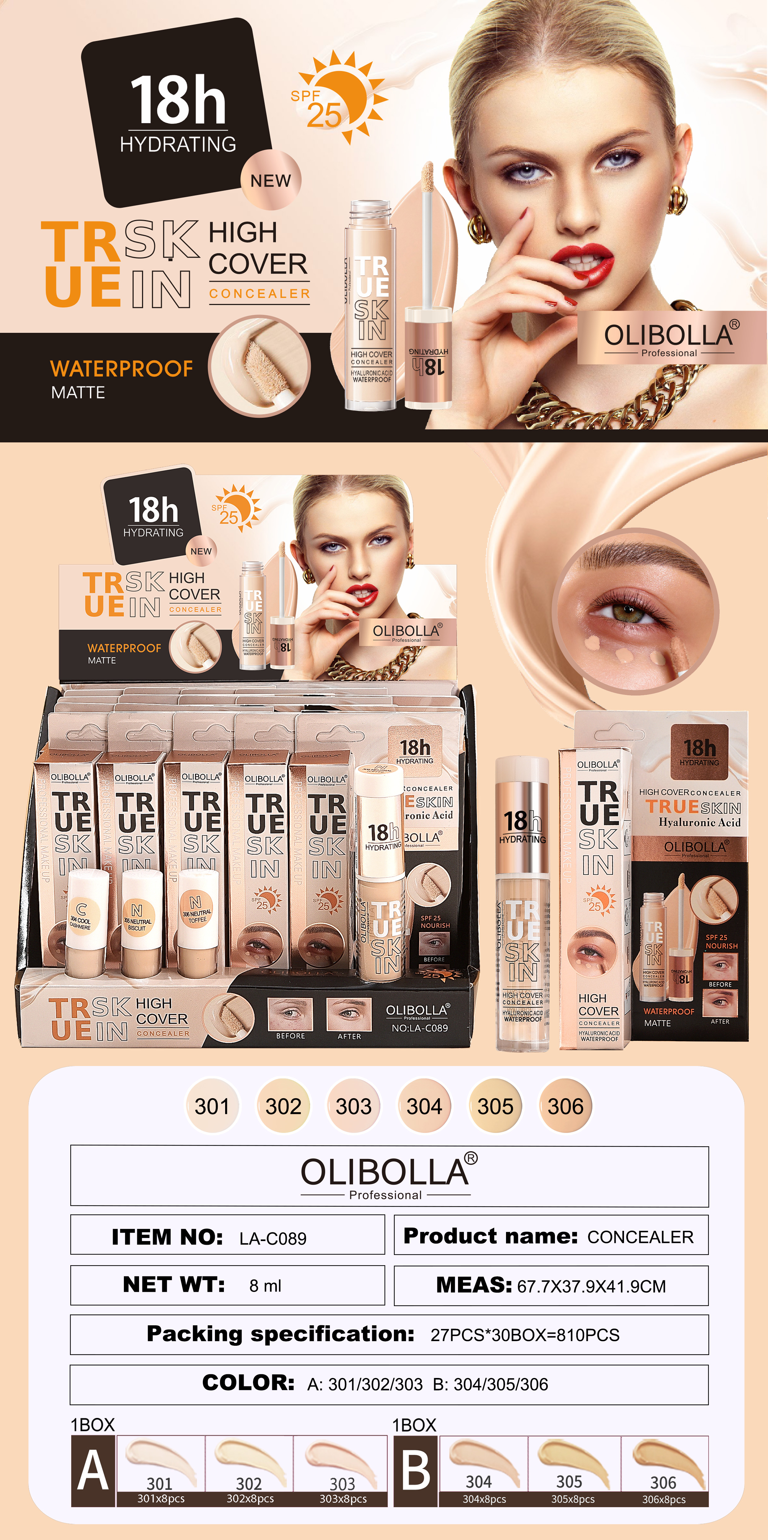 LA-C089 concealer Item Picture