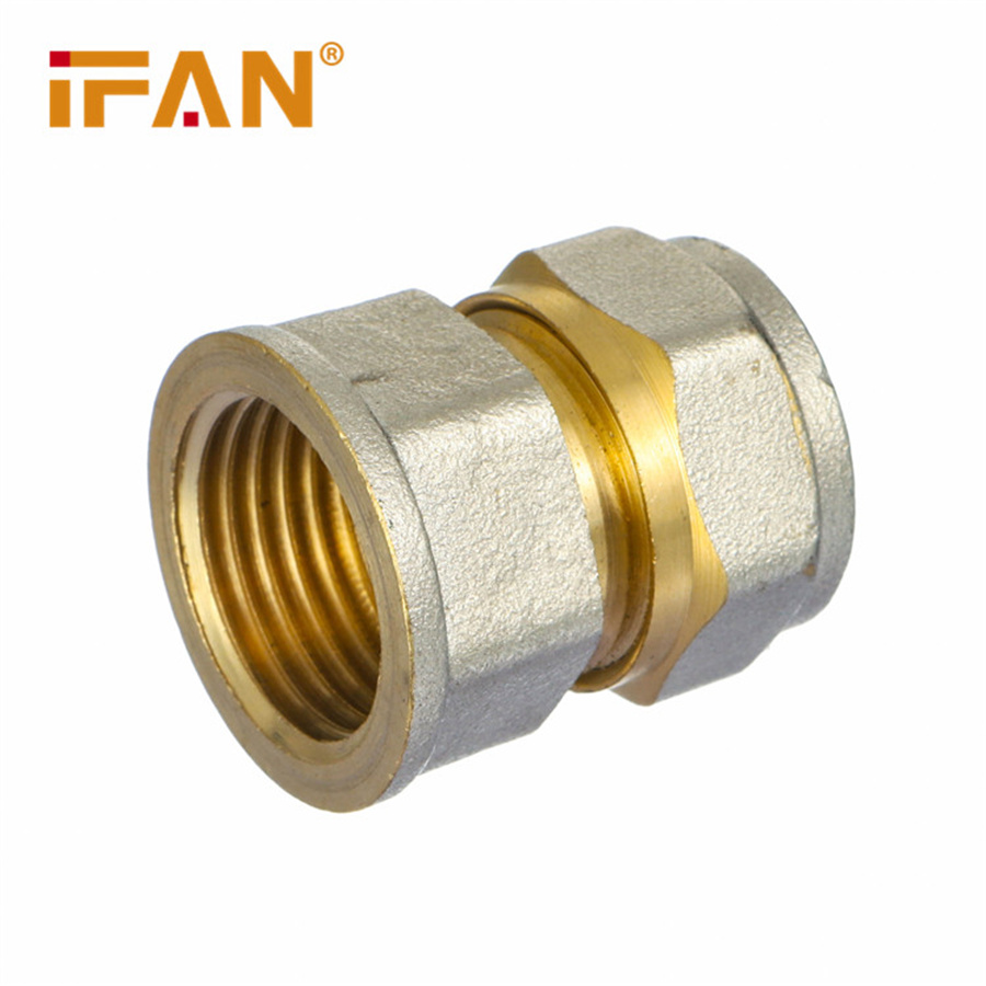 IFAN venta directa de fábrica de alta calidad brass valve card sleeving fitting S16×1/2"F igual diámetro aluminio plástico directo Item Picture