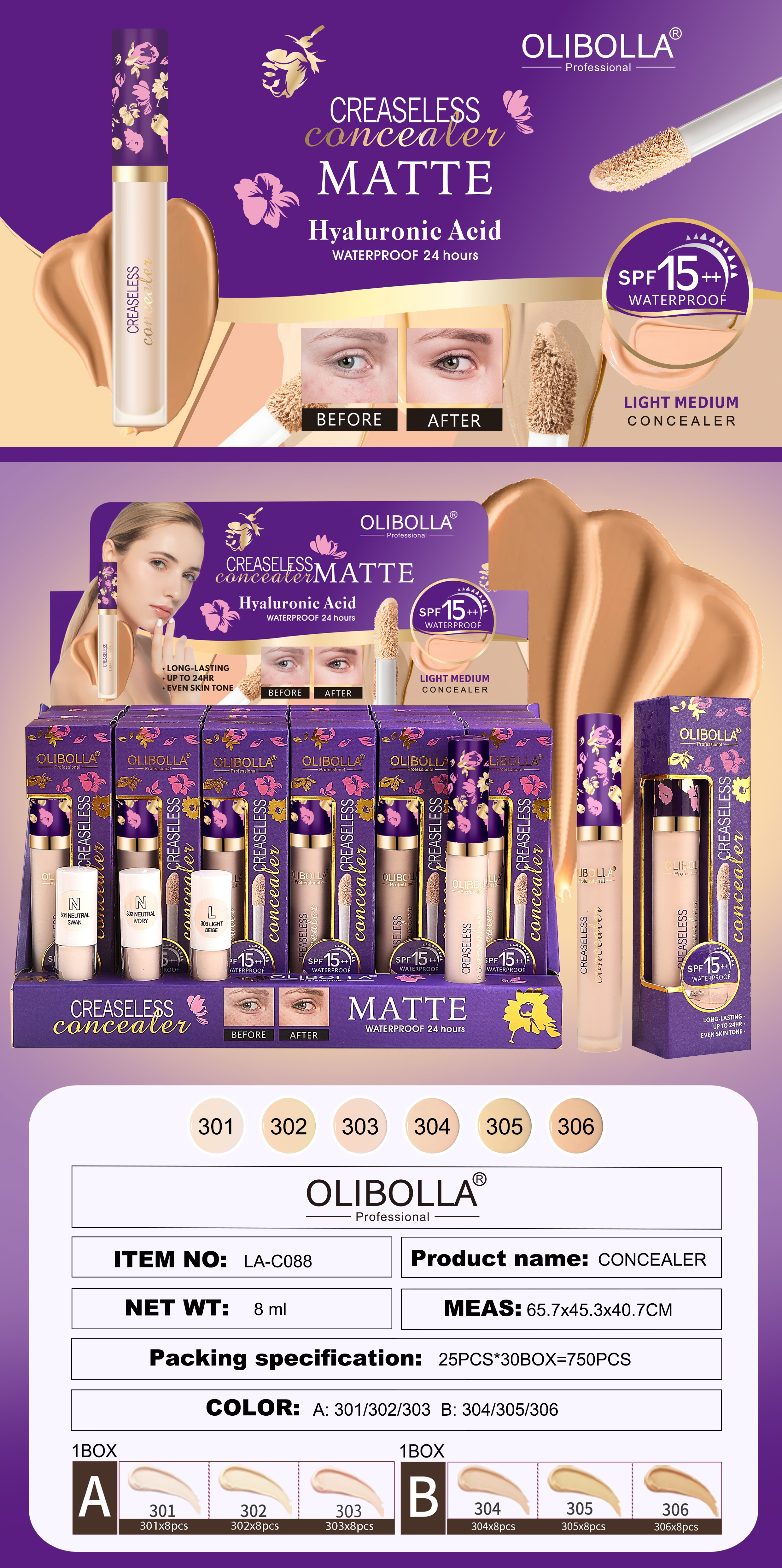 LA-C088 concealer Item Picture