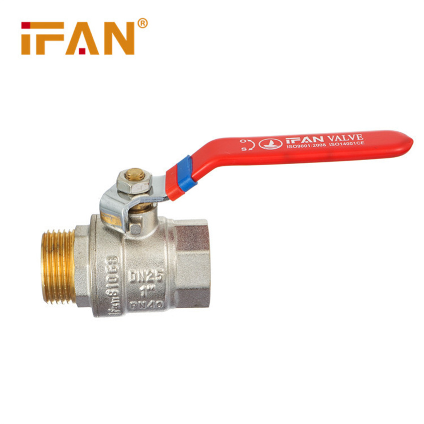 IFAN copper ball valve, single-line internal and external thread ball valve, high-flow copper valve, 4-inch and 6-inch brass ball valve switch Application Scenario