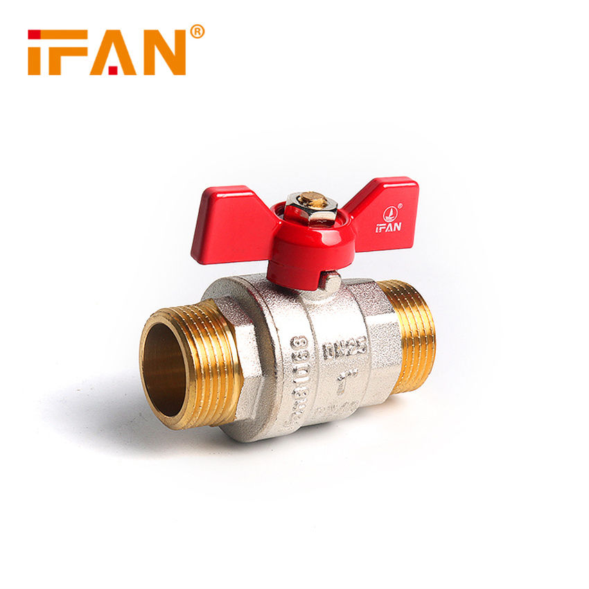 IFAN copper ball valve 4 minutes 6 minutes 1 inch internal and external thread valve switch DN25 internal and external thread ball valve thickened brass copper valve Application Scenario